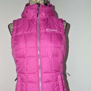 Columbia Vest  with Hoodie